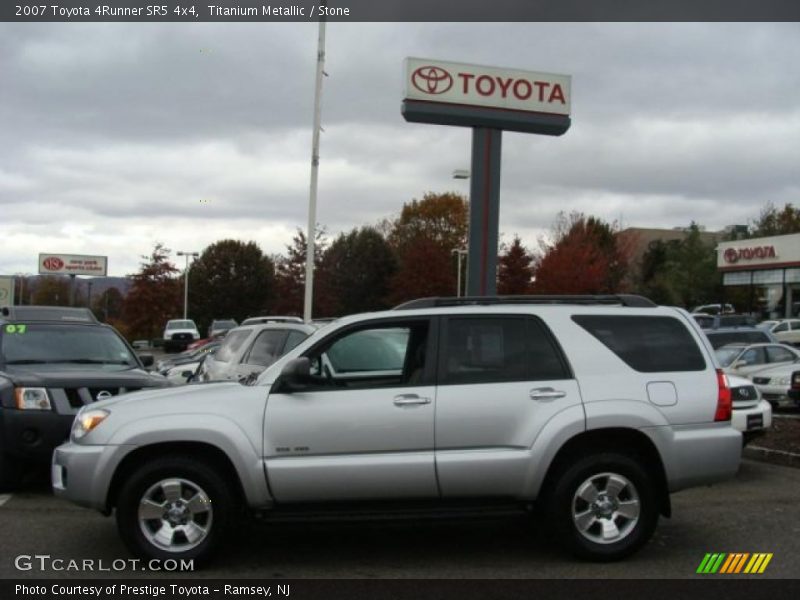 Titanium Metallic / Stone 2007 Toyota 4Runner SR5 4x4
