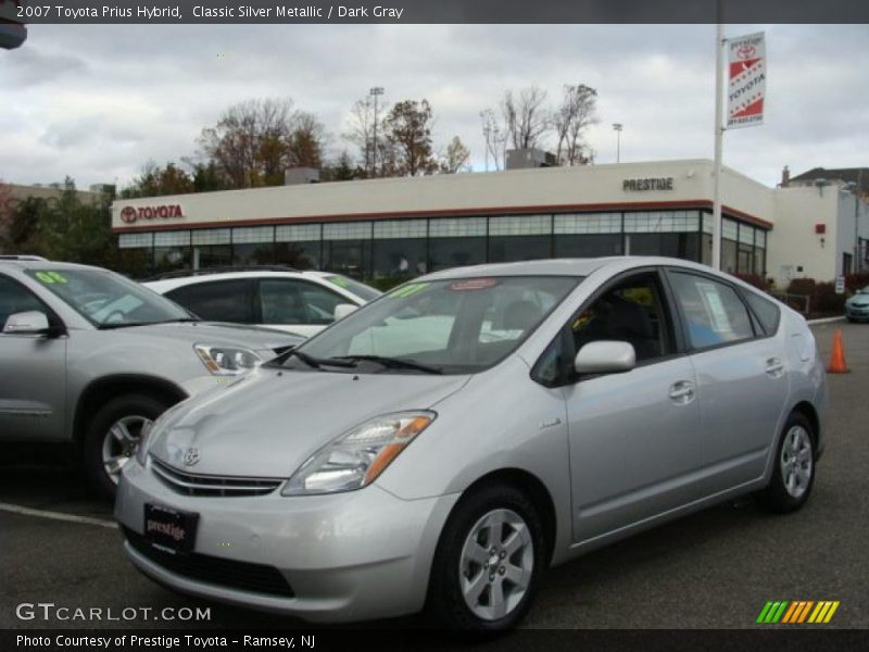 Classic Silver Metallic / Dark Gray 2007 Toyota Prius Hybrid