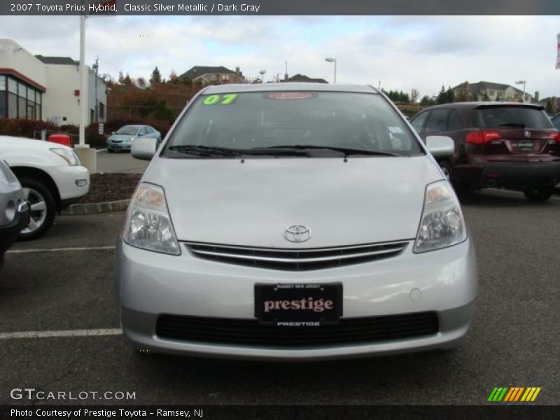 Classic Silver Metallic / Dark Gray 2007 Toyota Prius Hybrid