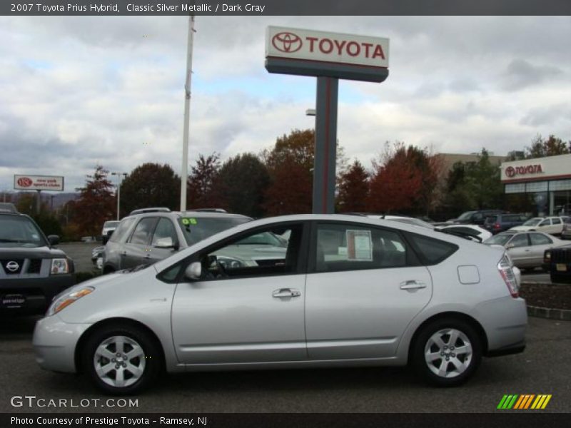Classic Silver Metallic / Dark Gray 2007 Toyota Prius Hybrid