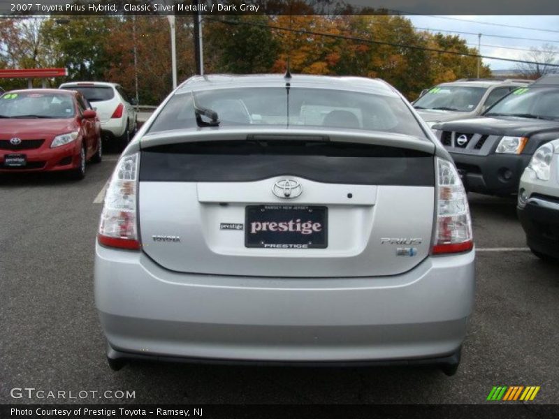 Classic Silver Metallic / Dark Gray 2007 Toyota Prius Hybrid