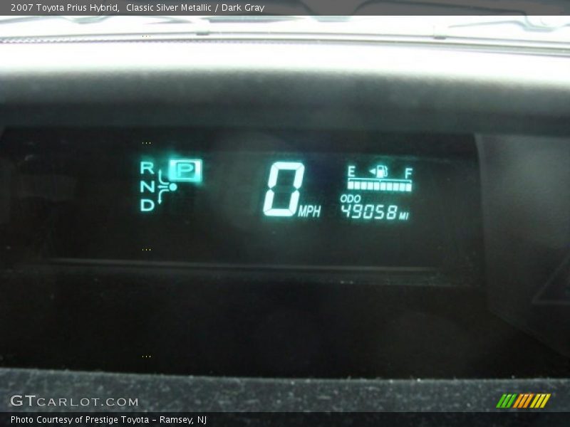 Classic Silver Metallic / Dark Gray 2007 Toyota Prius Hybrid