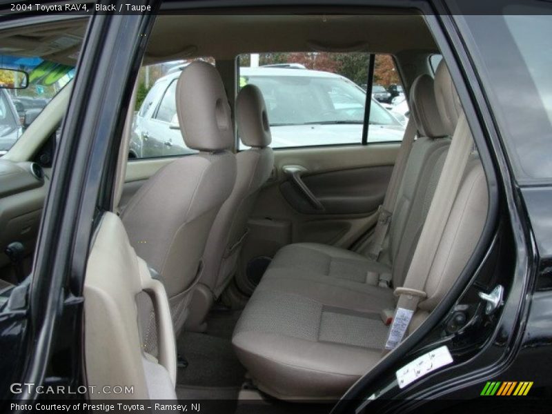 Black / Taupe 2004 Toyota RAV4