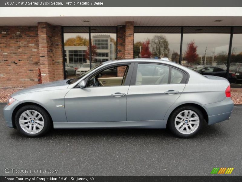  2007 3 Series 328xi Sedan Arctic Metallic