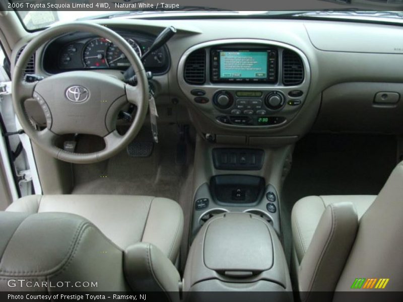 Natural White / Taupe 2006 Toyota Sequoia Limited 4WD
