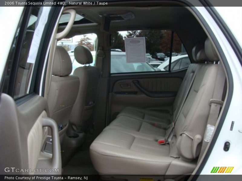 Natural White / Taupe 2006 Toyota Sequoia Limited 4WD