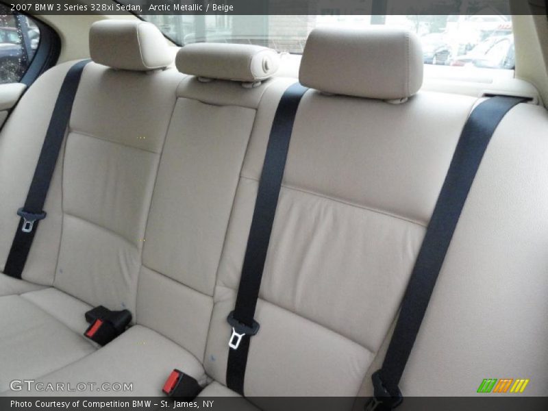  2007 3 Series 328xi Sedan Beige Interior