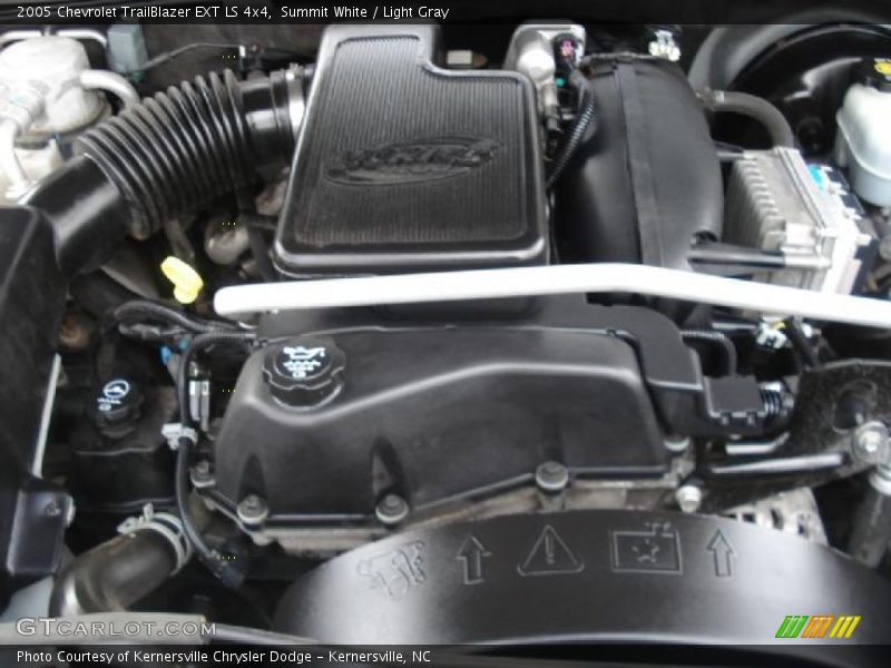 Summit White / Light Gray 2005 Chevrolet TrailBlazer EXT LS 4x4