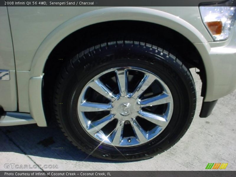 Serengeti Sand / Charcoal 2008 Infiniti QX 56 4WD