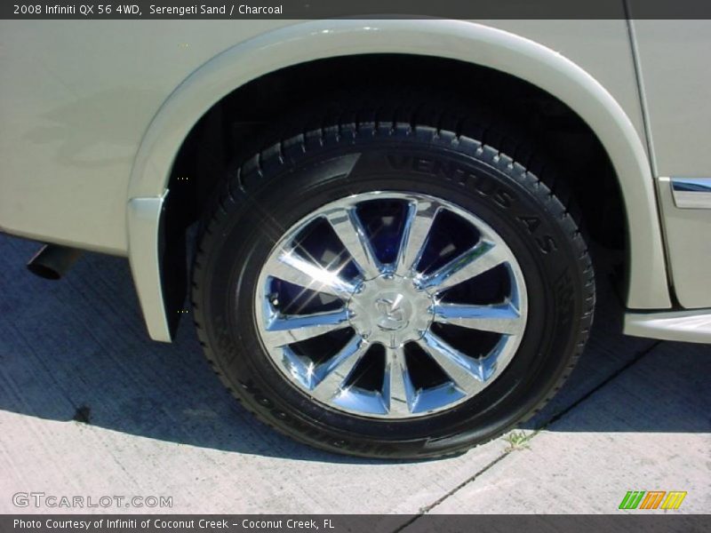 Serengeti Sand / Charcoal 2008 Infiniti QX 56 4WD