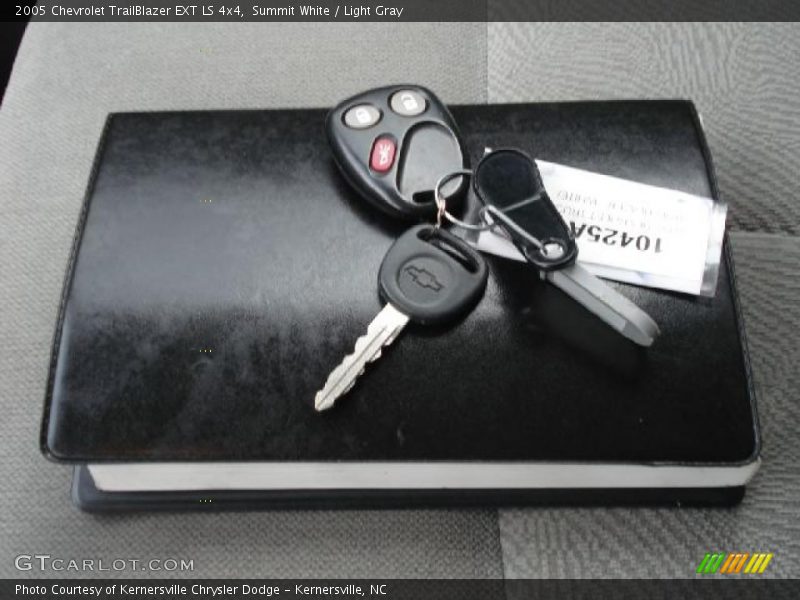 Summit White / Light Gray 2005 Chevrolet TrailBlazer EXT LS 4x4