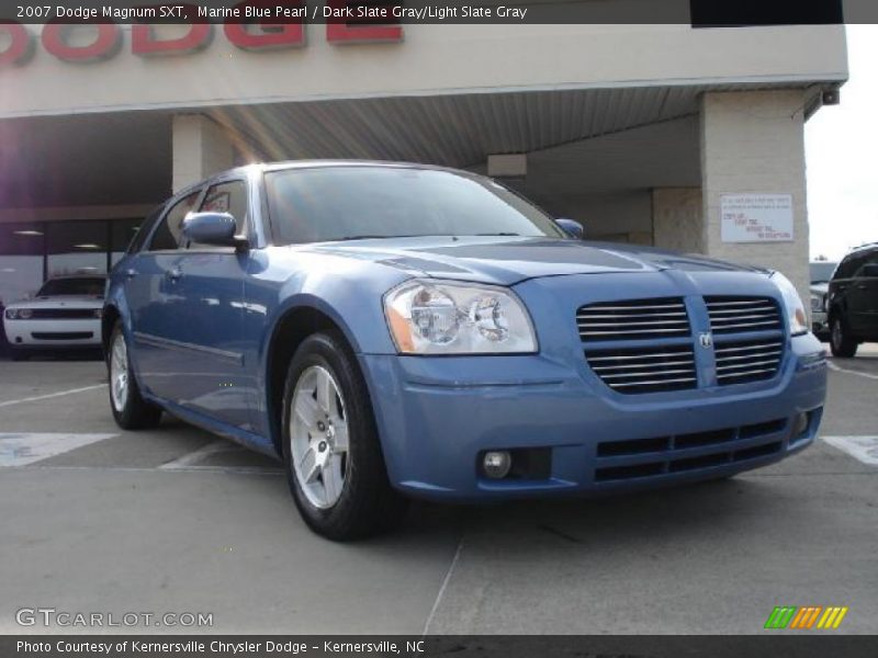 Marine Blue Pearl / Dark Slate Gray/Light Slate Gray 2007 Dodge Magnum SXT