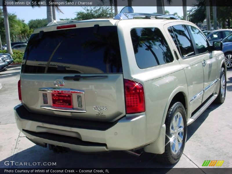 Serengeti Sand / Charcoal 2008 Infiniti QX 56 4WD