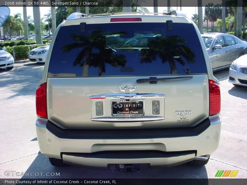 Serengeti Sand / Charcoal 2008 Infiniti QX 56 4WD