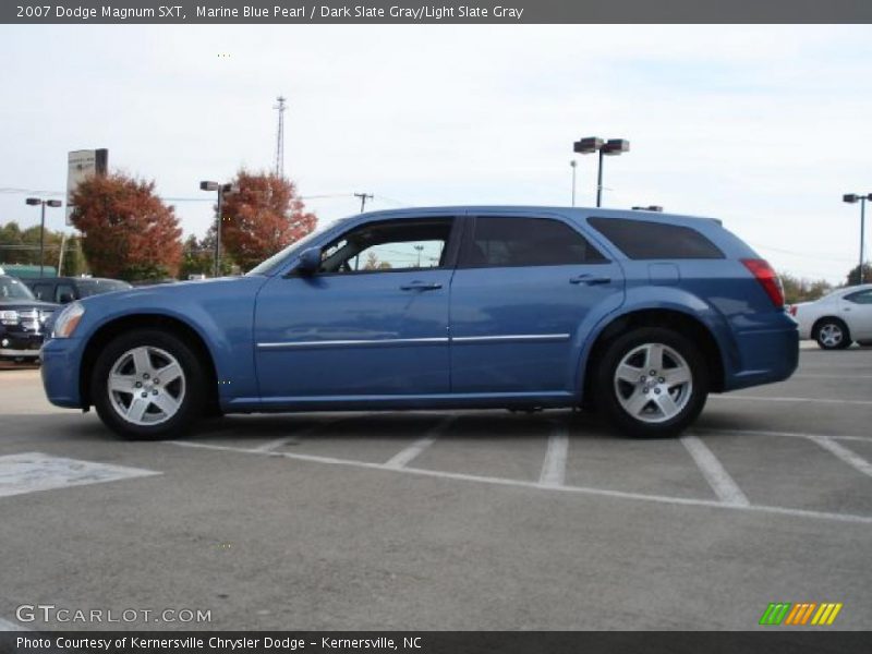 Marine Blue Pearl / Dark Slate Gray/Light Slate Gray 2007 Dodge Magnum SXT