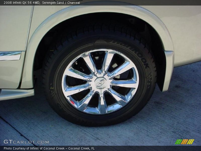 Serengeti Sand / Charcoal 2008 Infiniti QX 56 4WD