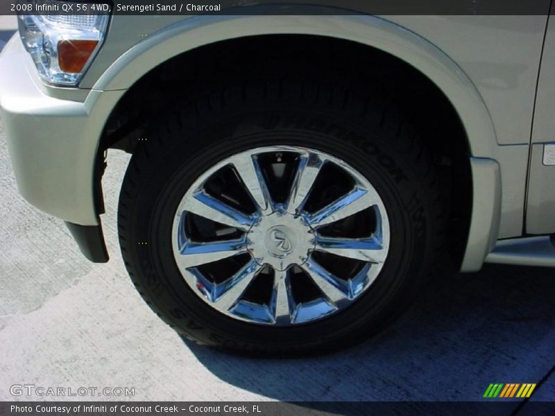 Serengeti Sand / Charcoal 2008 Infiniti QX 56 4WD