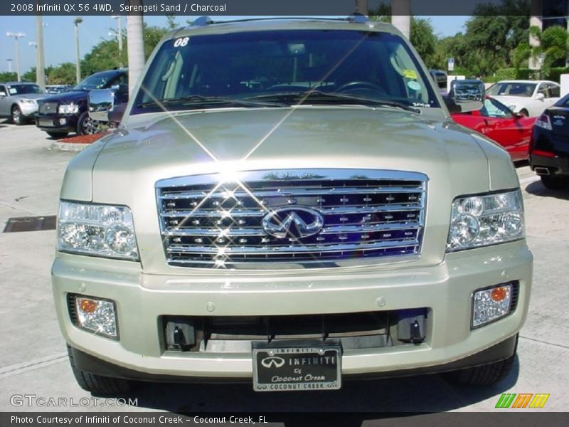 Serengeti Sand / Charcoal 2008 Infiniti QX 56 4WD
