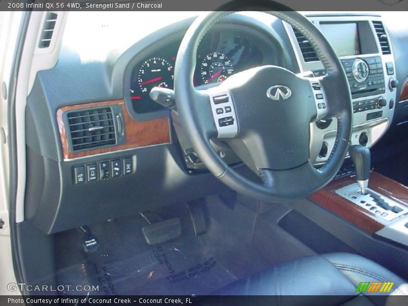 Serengeti Sand / Charcoal 2008 Infiniti QX 56 4WD