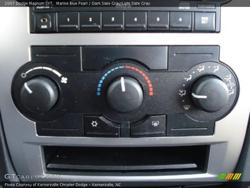 Marine Blue Pearl / Dark Slate Gray/Light Slate Gray 2007 Dodge Magnum SXT