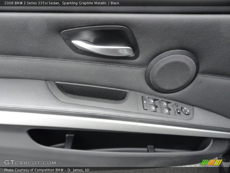 Sparkling Graphite Metallic / Black 2008 BMW 3 Series 335xi Sedan