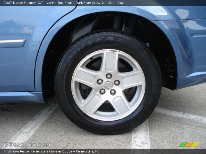 Marine Blue Pearl / Dark Slate Gray/Light Slate Gray 2007 Dodge Magnum SXT