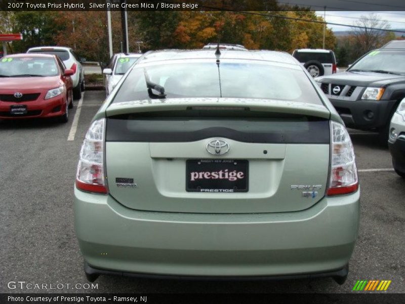 Silver Pine Green Mica / Bisque Beige 2007 Toyota Prius Hybrid