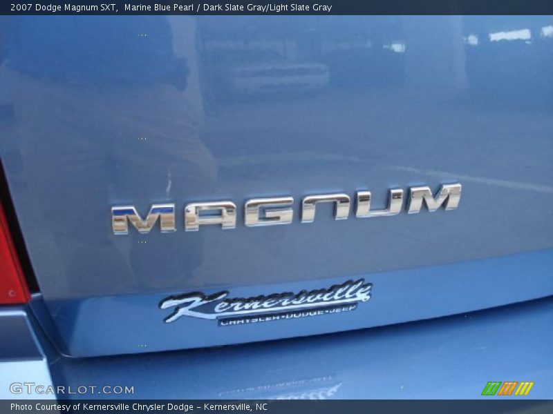 Marine Blue Pearl / Dark Slate Gray/Light Slate Gray 2007 Dodge Magnum SXT