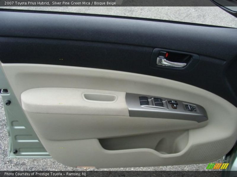 Silver Pine Green Mica / Bisque Beige 2007 Toyota Prius Hybrid