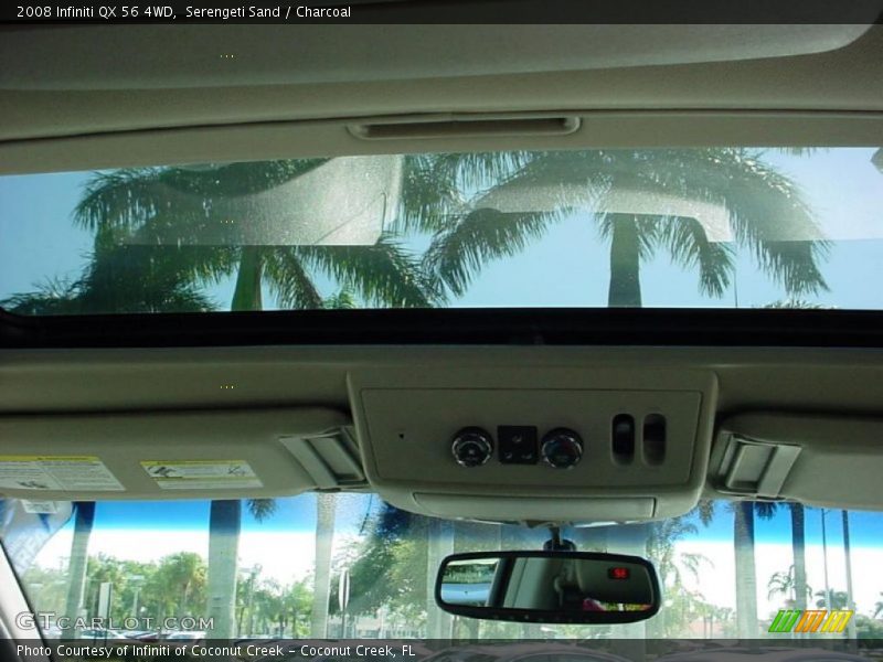 Serengeti Sand / Charcoal 2008 Infiniti QX 56 4WD