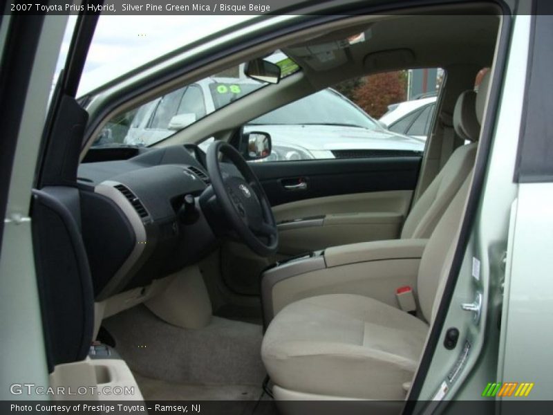 Silver Pine Green Mica / Bisque Beige 2007 Toyota Prius Hybrid