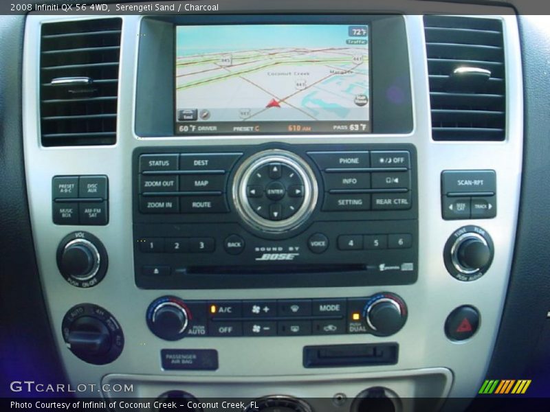 Serengeti Sand / Charcoal 2008 Infiniti QX 56 4WD