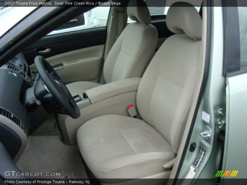 Silver Pine Green Mica / Bisque Beige 2007 Toyota Prius Hybrid