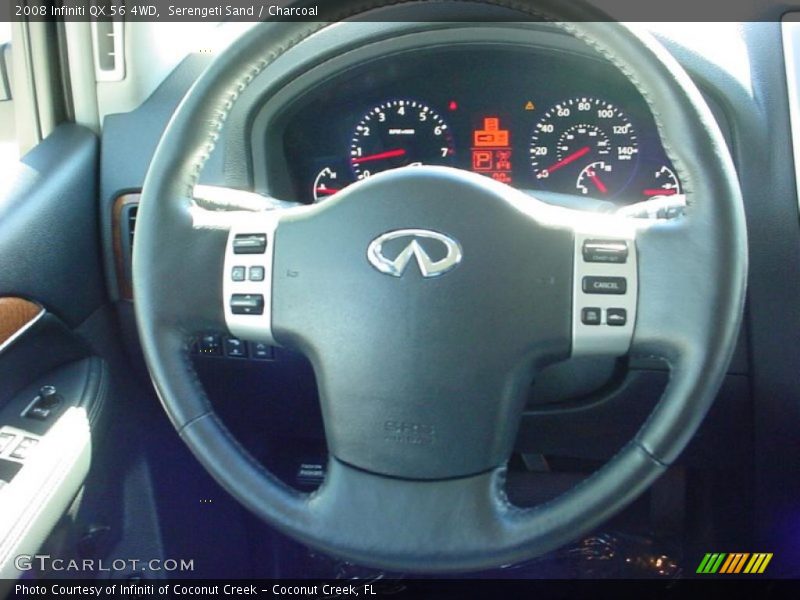 Serengeti Sand / Charcoal 2008 Infiniti QX 56 4WD