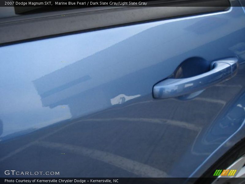 Marine Blue Pearl / Dark Slate Gray/Light Slate Gray 2007 Dodge Magnum SXT