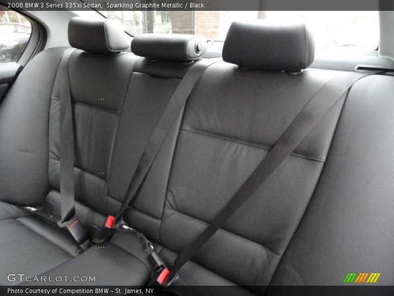  2008 3 Series 335xi Sedan Black Interior