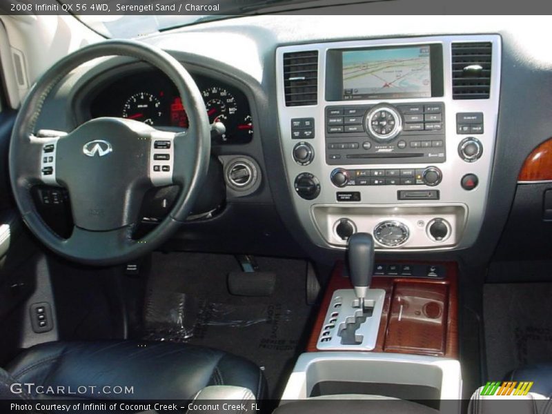 Serengeti Sand / Charcoal 2008 Infiniti QX 56 4WD