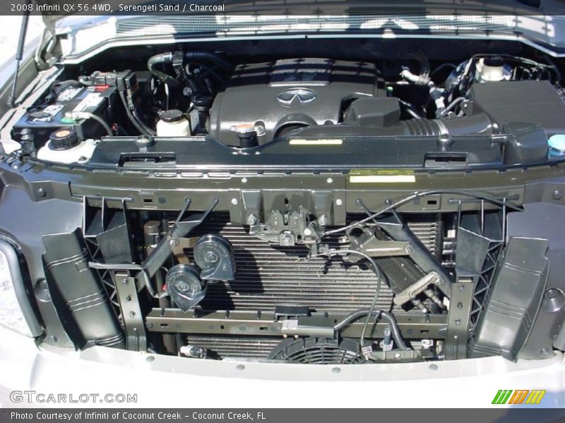 Serengeti Sand / Charcoal 2008 Infiniti QX 56 4WD