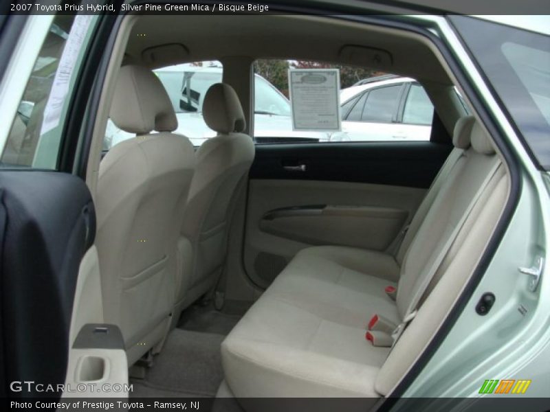 Silver Pine Green Mica / Bisque Beige 2007 Toyota Prius Hybrid