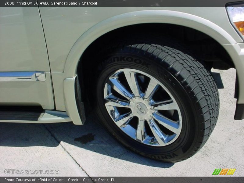 Serengeti Sand / Charcoal 2008 Infiniti QX 56 4WD