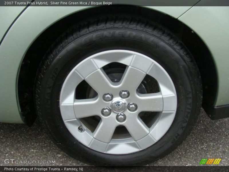Silver Pine Green Mica / Bisque Beige 2007 Toyota Prius Hybrid