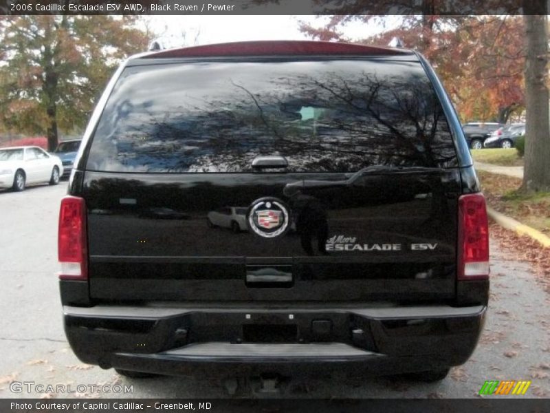 Black Raven / Pewter 2006 Cadillac Escalade ESV AWD