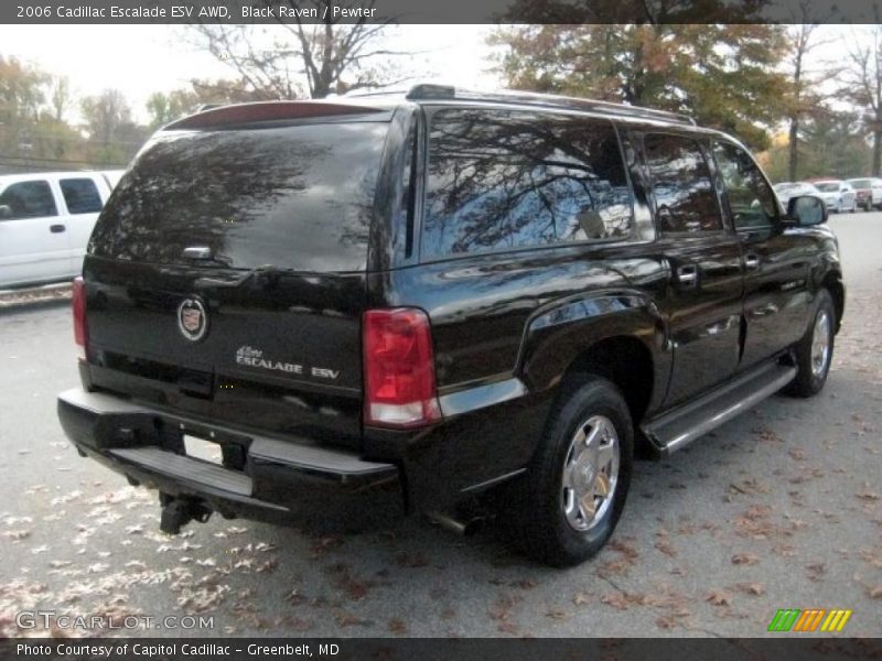 Black Raven / Pewter 2006 Cadillac Escalade ESV AWD