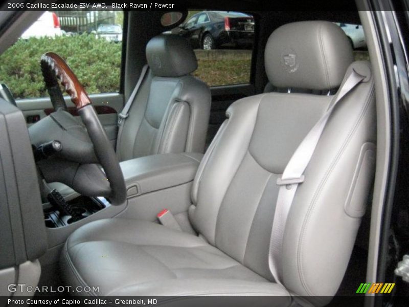 Black Raven / Pewter 2006 Cadillac Escalade ESV AWD