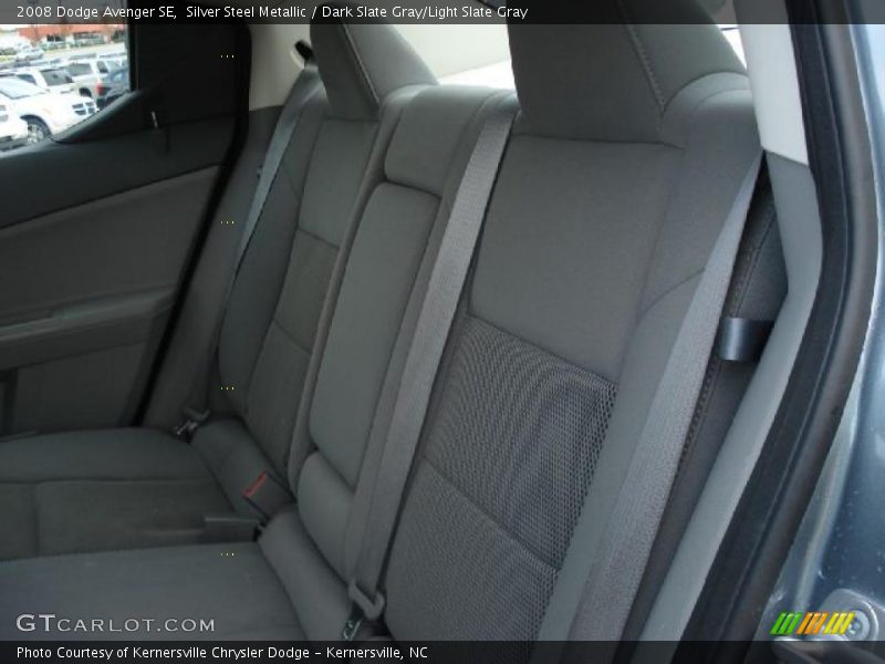 Silver Steel Metallic / Dark Slate Gray/Light Slate Gray 2008 Dodge Avenger SE