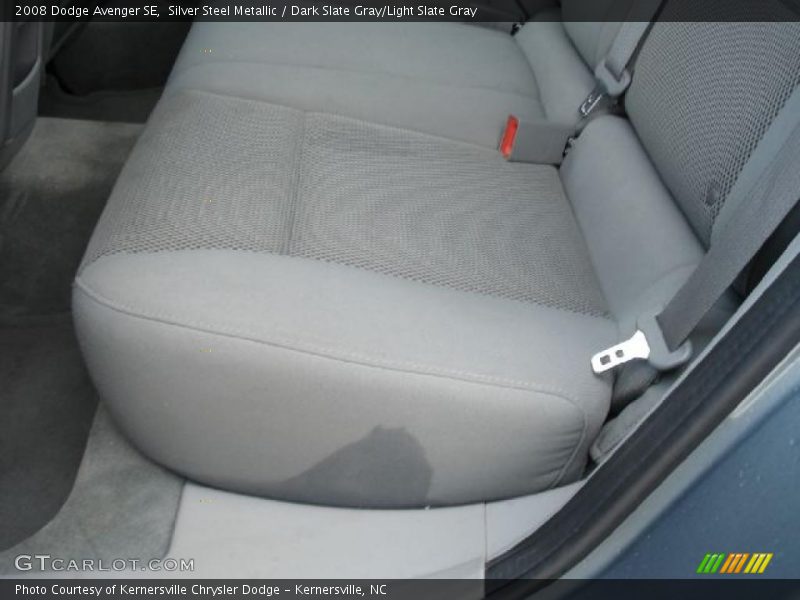 Silver Steel Metallic / Dark Slate Gray/Light Slate Gray 2008 Dodge Avenger SE