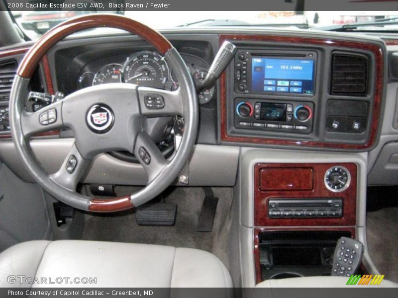 Black Raven / Pewter 2006 Cadillac Escalade ESV AWD