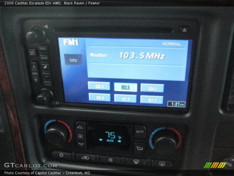 Black Raven / Pewter 2006 Cadillac Escalade ESV AWD
