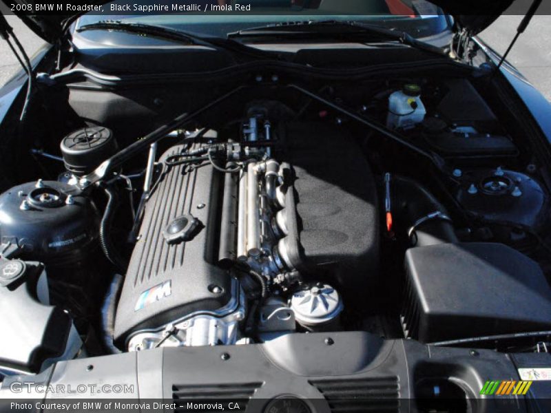  2008 M Roadster Engine - 3.2 Liter DOHC 24-Valve VVT Inline 6 Cylinder