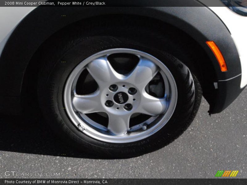 Pepper White / Grey/Black 2008 Mini Cooper Clubman